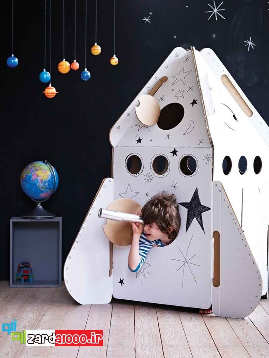 ساخت کاردستی برای تزئین اتاق کودک