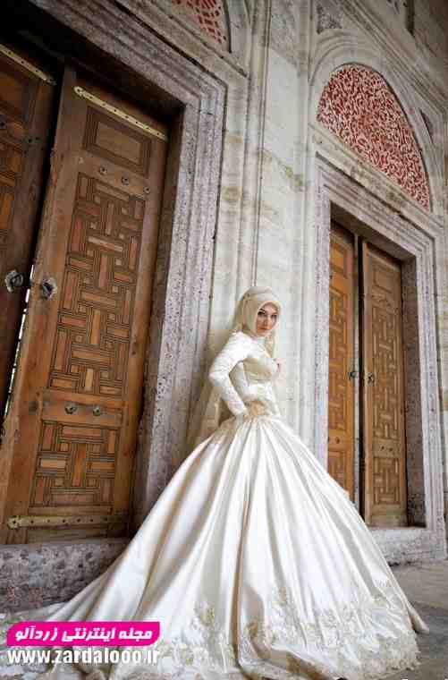 مدل لباس عروس شیک وپوشیده