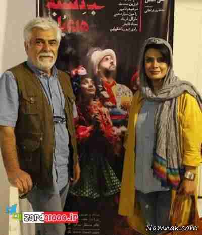 عکس جدید حسین پاکدل و همسرش عاطفه رضوی