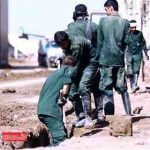 حمله تروریستها به پلدختر بعد از سیل