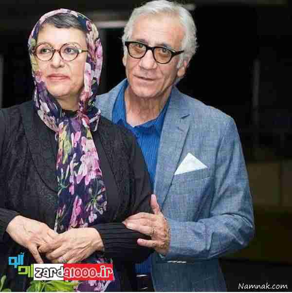 رویا تیموریان در کنار همسرش مسعود رایگان